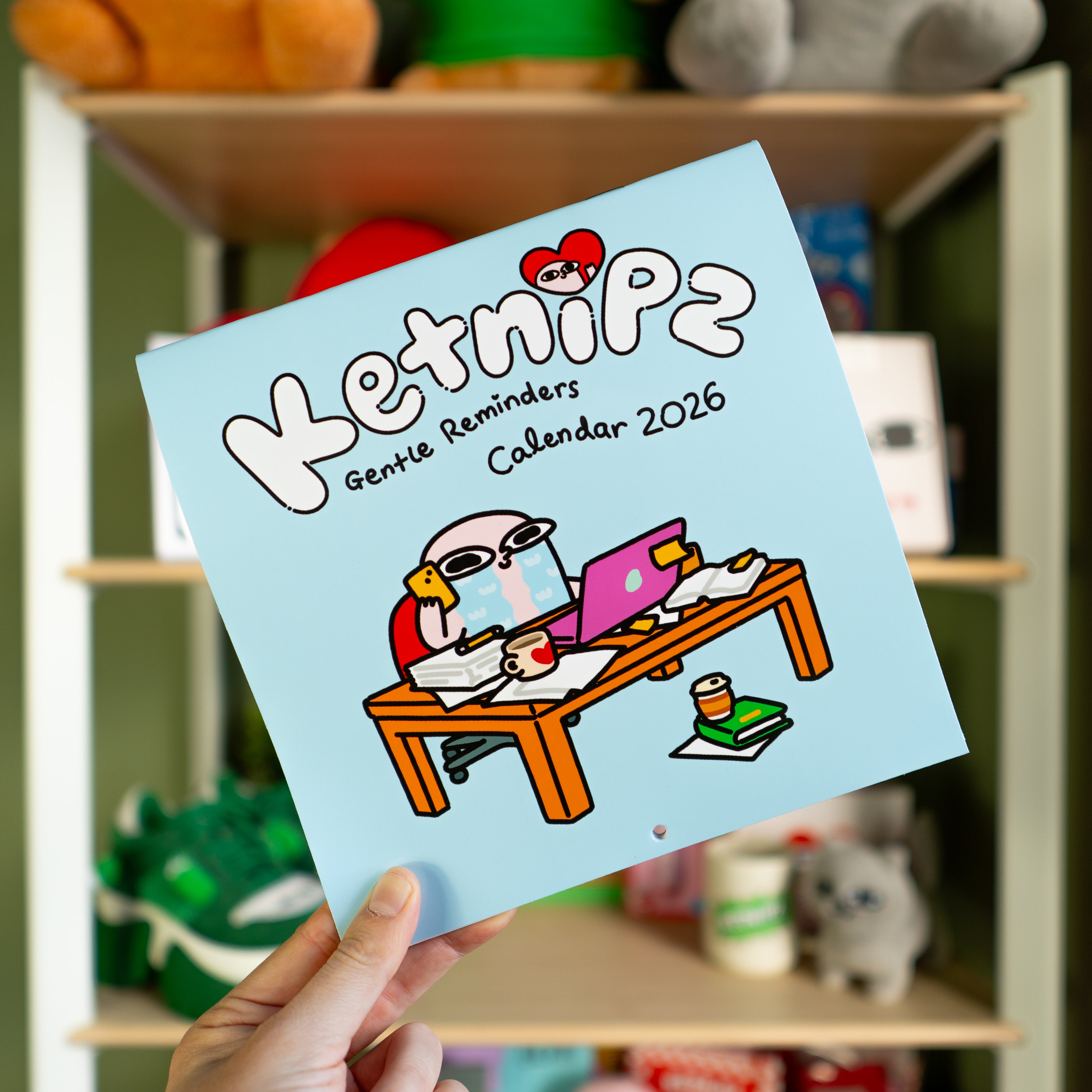 Ketnipz Wall Calendar 2026 – Ketnipz.shop